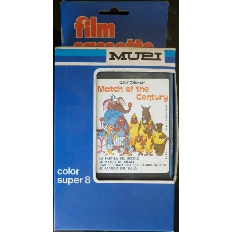 Mupi filmino Super 8 Walt Disney La partita del secolo