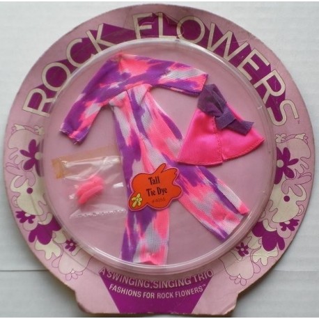 Mattel Rock Flowers Vestito Tall Tie Dye