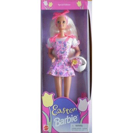 Barbie bambola Easter Basket Pasqua 1996