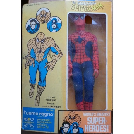 Mego personaggio Super Eroe Uomo Ragno Spiderman 35 cm