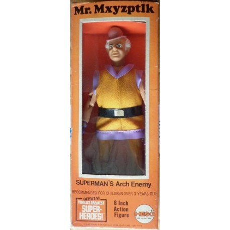 Mego personaggio Mr. Mxyzptlk nemico Superman 1973