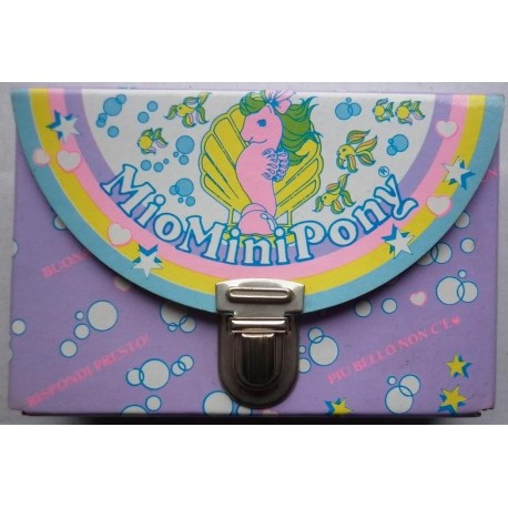 MLP Mio Mini Pony My Little Pony borsetta viola 1985