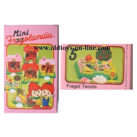 Playset Fragol Tennis serie Fragolandia TV 1982