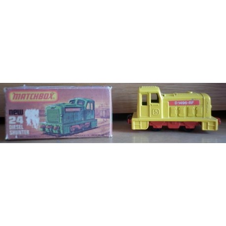 Matchbox locomotiva Diesel Shunter metallo 1977