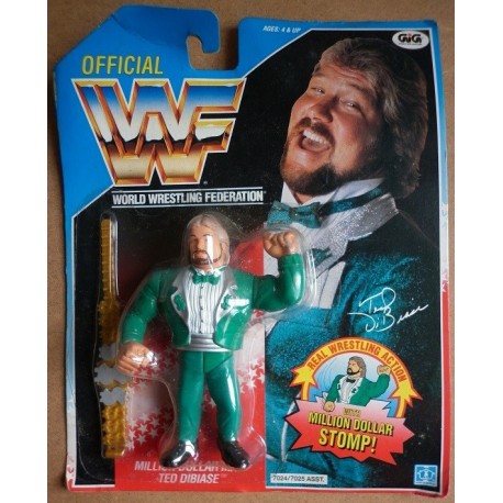 WWF personaggio Wrestling Million Dollar Man Ted DiBiase 1990