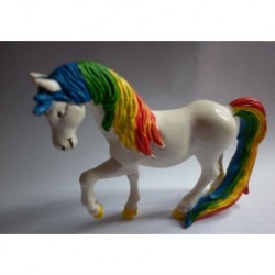 Iridella Rainbow Brite cavallo miniatura PVC 1983