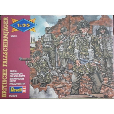 Revell soldatini 2 guerra mondiale paracadutisti britannici 1/35