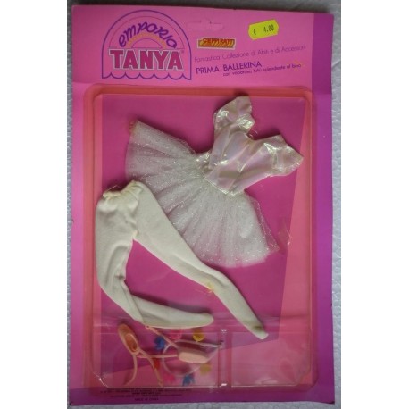 Vestito per bambola Tanya Emporio Prima Ballerina bianco