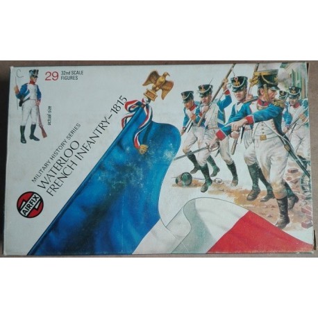 Airfix soldatini Fanteria Francese Waterloo 1815 1/32 1973