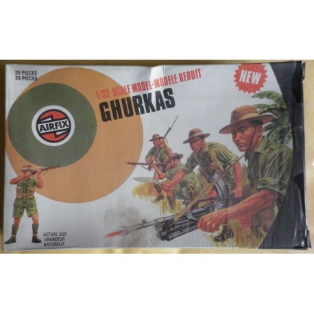 Airfix soldatini II Guerra Mondiale Ghurkas 1976