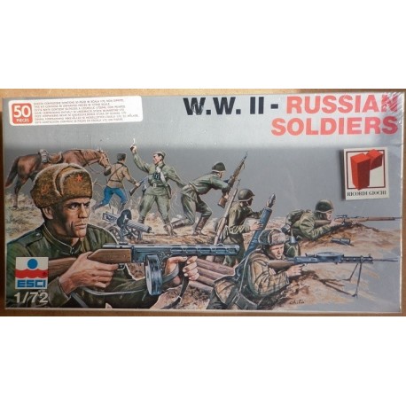 Esci soldatini russi 2 guerra mondiale 1/72