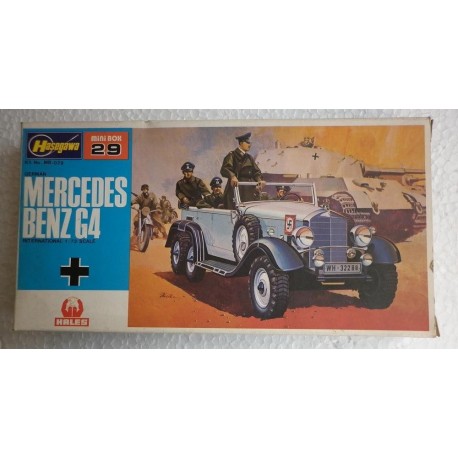 Hasegawa Mercedes Benz G4 soldatini Hitler SS 1/72