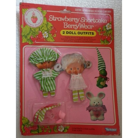 Strawberry Shortcake vestiti per bambola 1981