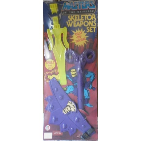 Motu Masters of the Universe Skeletor weapon set 1983