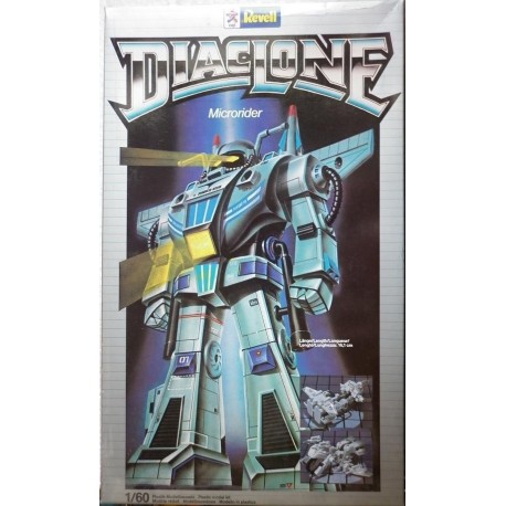 Revell Robot Diaclone Microrider kit di montaggio 1/60 1984