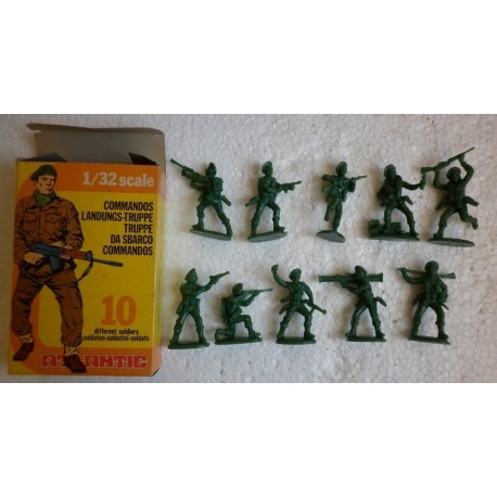 Soldatini Atlantic 2116 Commandos Truppe da Sbarco 1/32