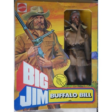 Mattel Big Jim 9498 personaggio Buffalo Bill 1976