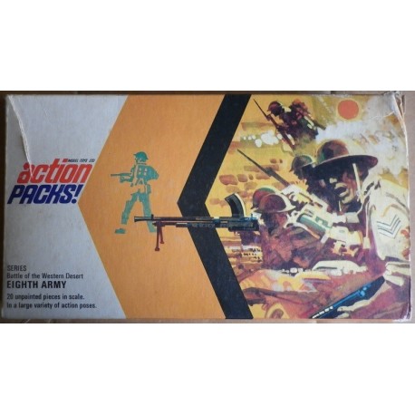 Action Pack soldatini Eight army 1/32