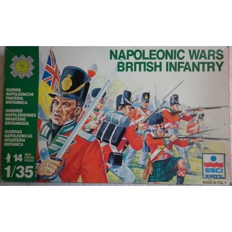 Esci Ertl Guerre Napoleoniche Fanteria Britannica 1/35