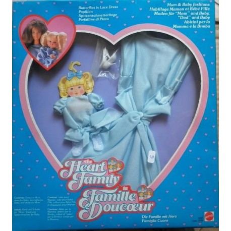 Famiglia Cuore Heart Family - vestito azzurro