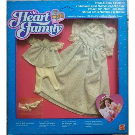 Famiglia Cuore Heart Family - vestito scamiciato